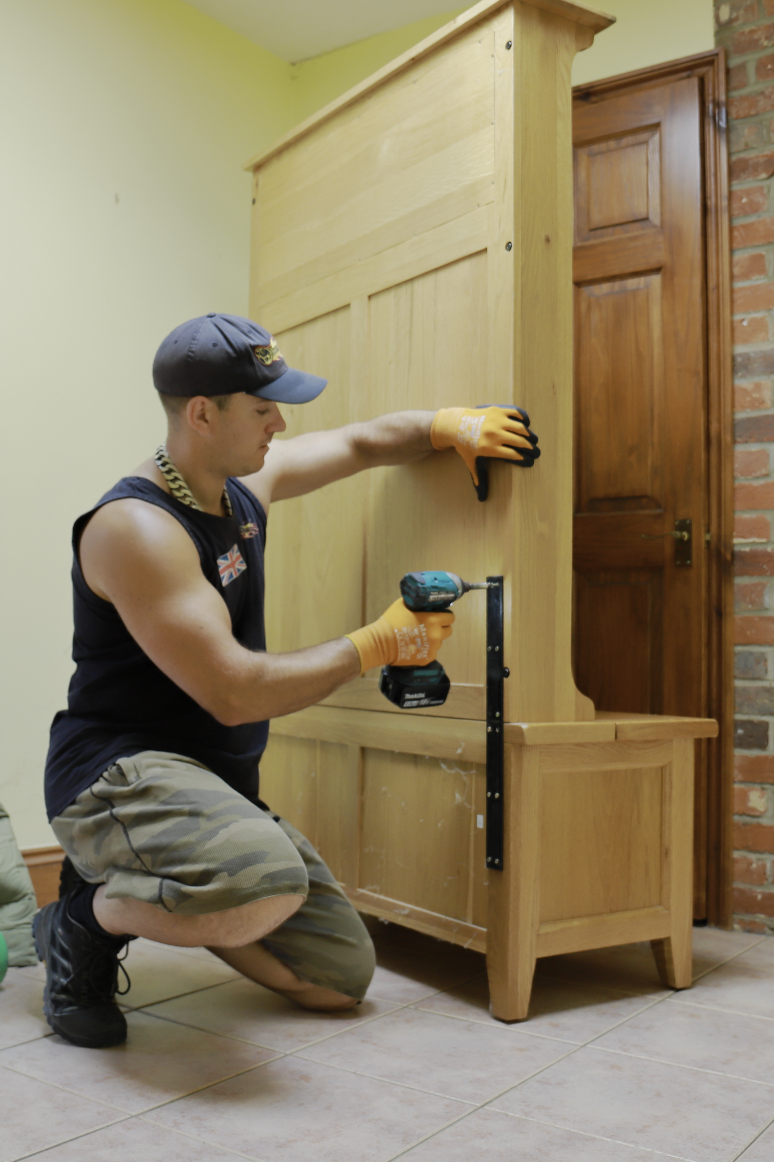 Reassembling furniture after move